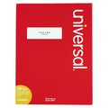 Universal 1-1/3" x 4 White Permanent Label, Pk3500 UNV80003
